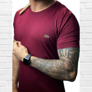 Camiseta Lacoste fio 40.1 com elastano