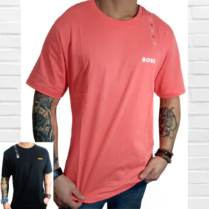 Camiseta  Boss Malha Italiana.